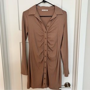 Reformation Amy dress sand size medium NWT